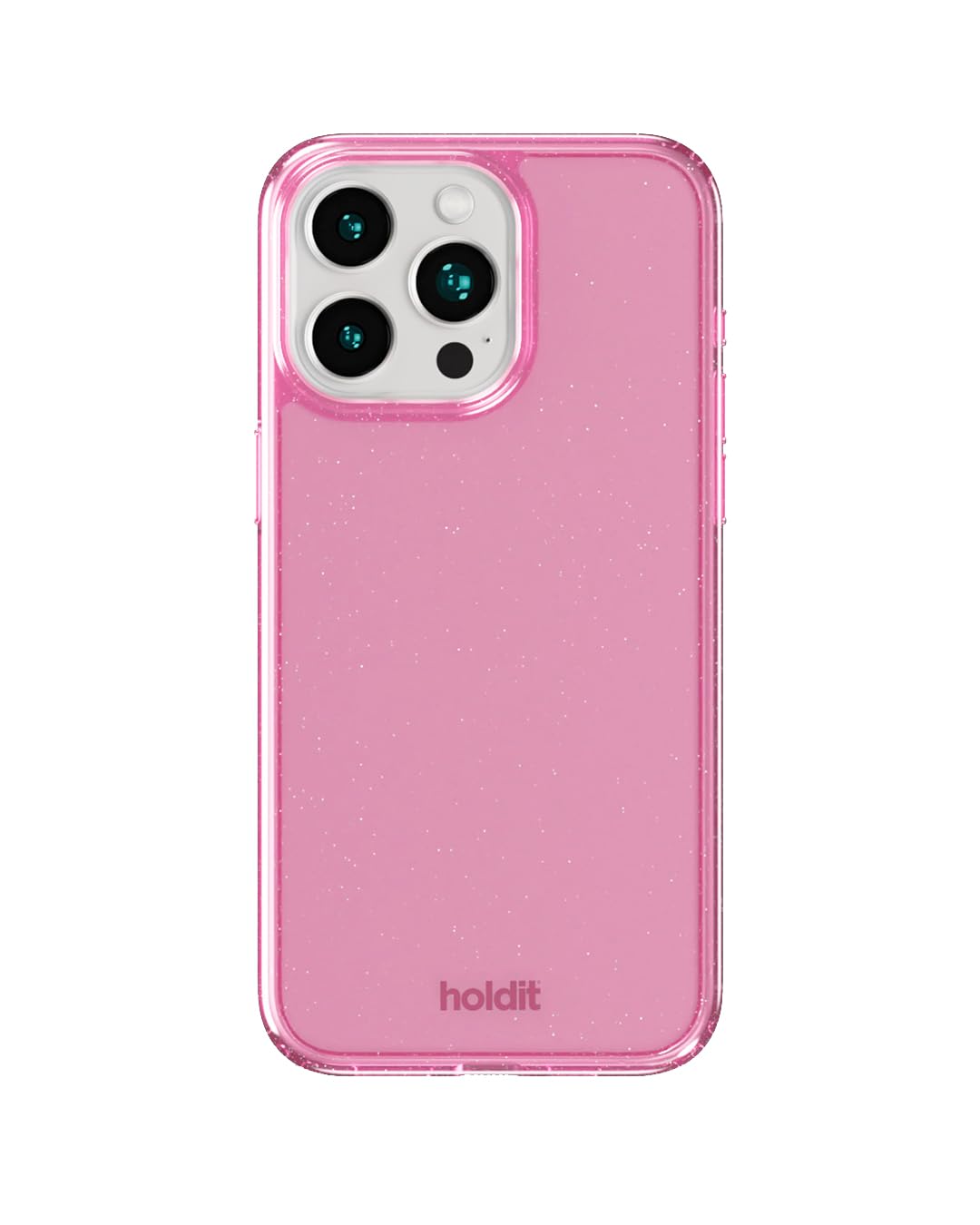 Amazon.co.jp: Holdit スマホケース (iPhone 15Pro ブライト ピンク